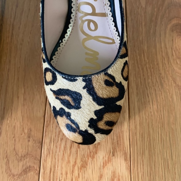 Sam Edelman Women's Stillson Pump Nude Leopard - Picture 4 of 5